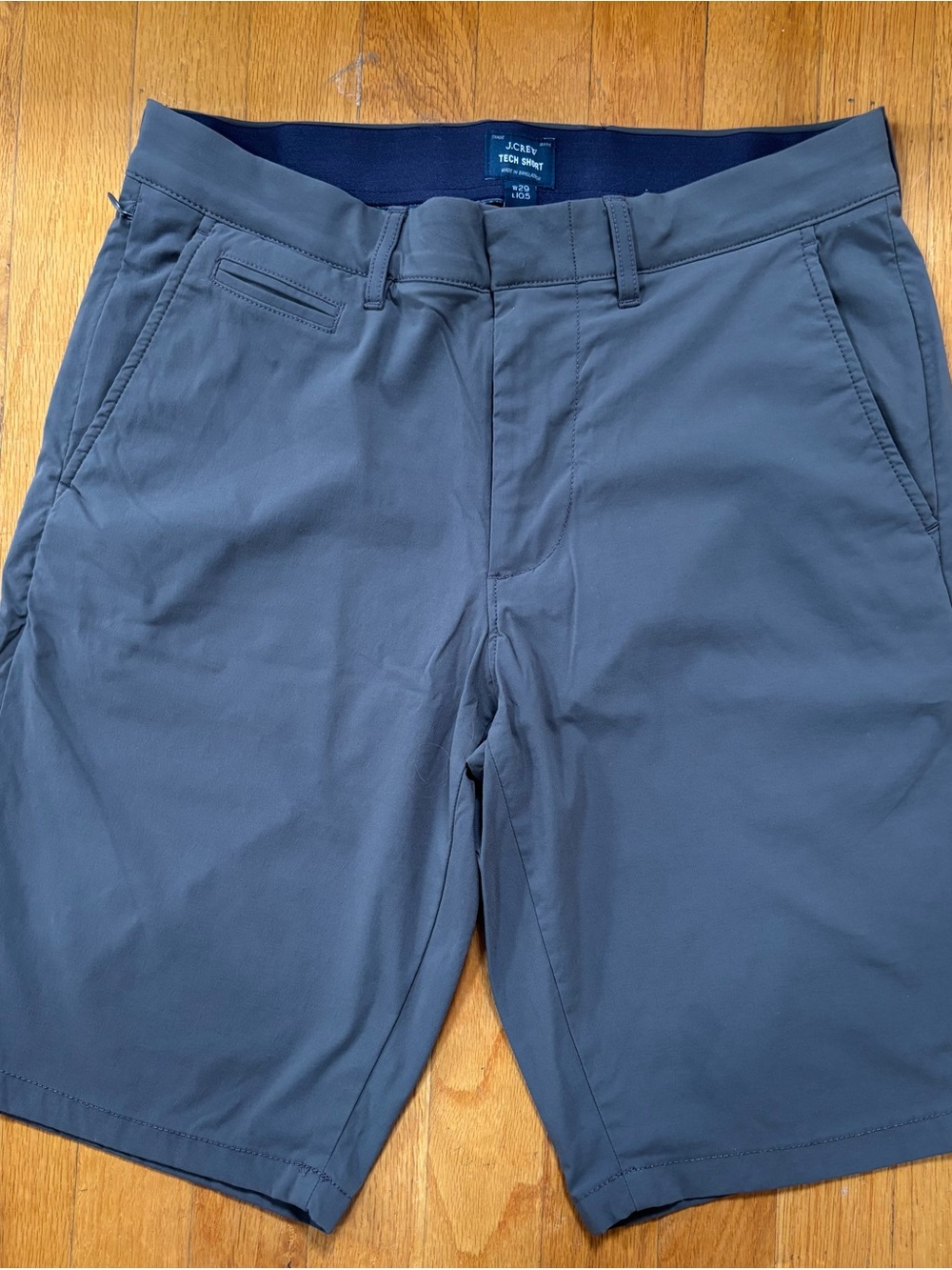 J. Crew Dark Gray Tech Short - Men's Casual Performance Shorts